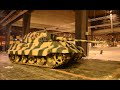Tiger II starting, unloading and driving - Rétromobile 2015