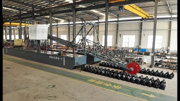 Julong Bucket Chain Dredger with 120m3 Capacity