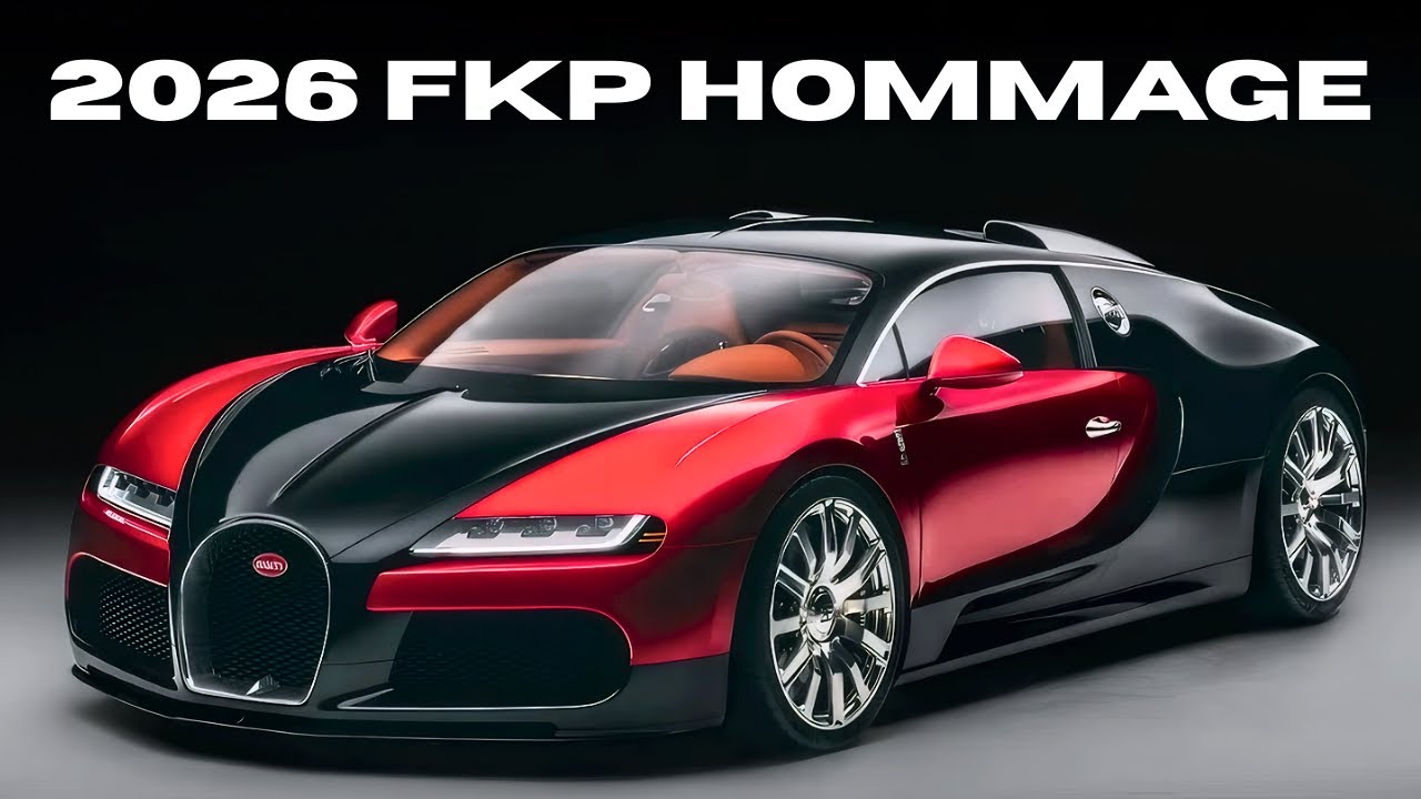New Bugatti FKP Hommage 2026 – Veyron’s Epic Successor!