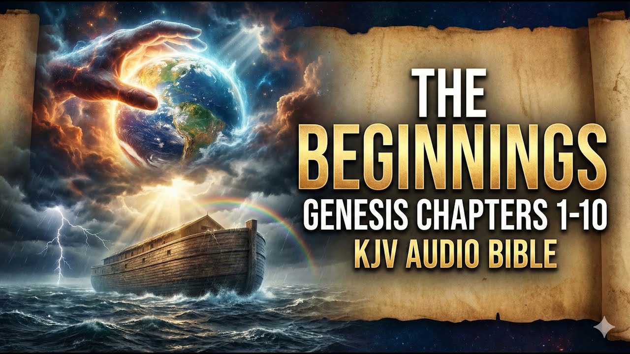 The Beginnings: Genesis Chapters 1-10 | King James Version (KJV) Audio ...