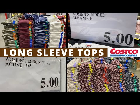 😍ALL OF THE COSTCO WOMEN’S LONG SLEEVE TOPS‼️ COSTCO CLEARANCE THIS WEEK | COSTCO SHOPPING | FASHION