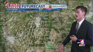 Warm temperatures over much of Utah