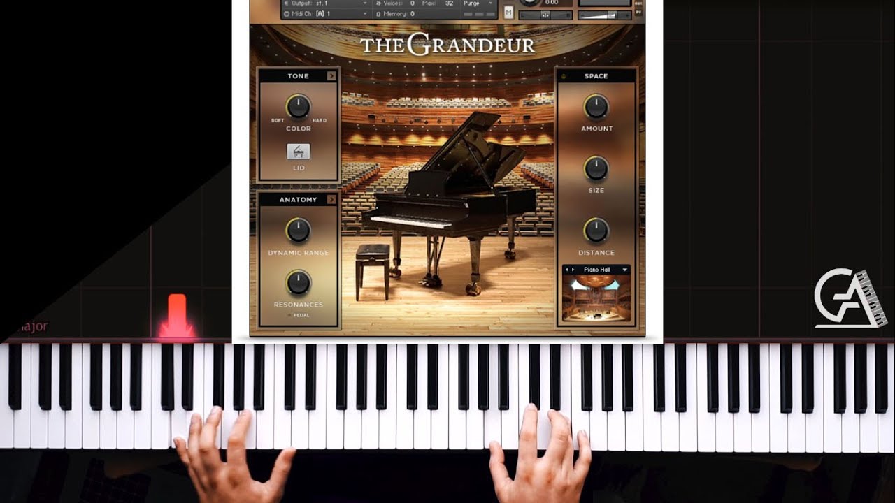 THE GRANDEUR Piano virtual de Native Instruments - SL88 STUDIO
