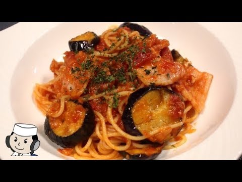 【パスタ】水耕栽培で育てたルッコラとエビのオイルパスタ. 