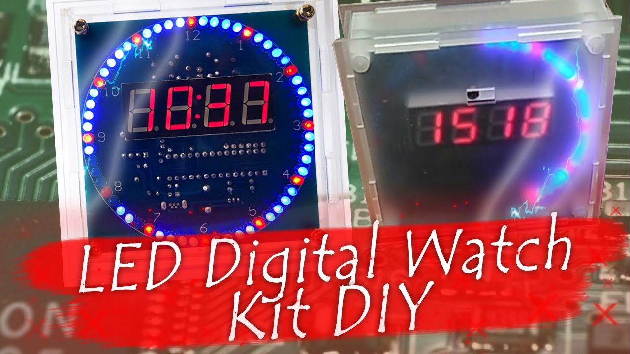 ⌛ LED Digital Watch Kit DIY ⛏ YouTube