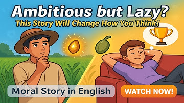 Ambitious but Lazy? This Story Will Change you Forever ….|Tales with English