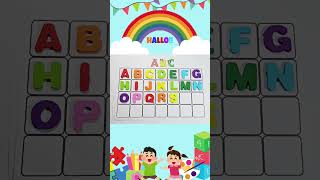 Fill in the Boxes! ABC Alphabet Grid Game for Kids 🧩✨ #abc #abcd #alphabet #rainbowverse #learning