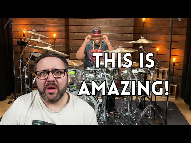 Drummer's Reaction To Eric Moore Lets it flow. Open Solo