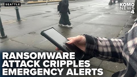 Ransomware attack cripples emergency alert system, exposes personal data nationwide