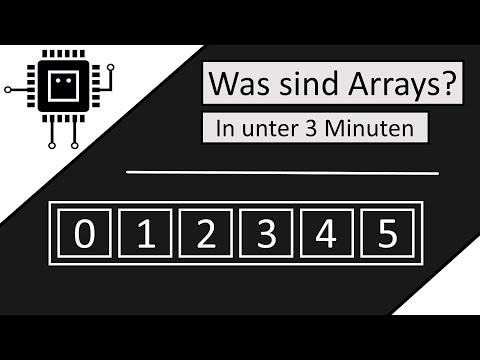 Video: Ist Array eine Datenstruktur oder ein Datentyp?