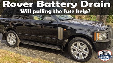 2003 Land Rover Range Rover battery drain | Range Rover Land Rover Battery drain