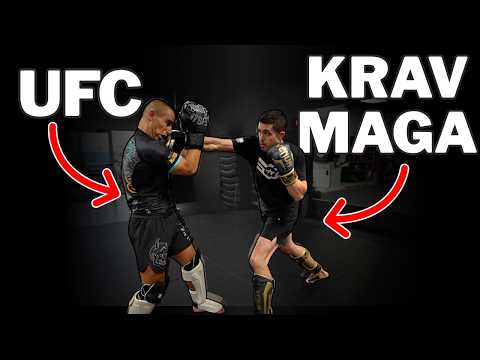 UFC Fighter VS Krav Maga sparring