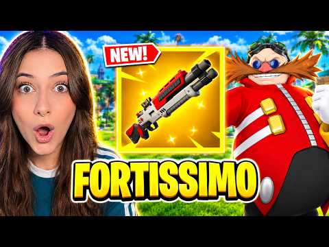 GIOCO con IL NUOVO POMPA 8-BIT MITICO del BOSS EGGMAN 🤩 FORTNITE STAGIONE 4 OVERRIDE