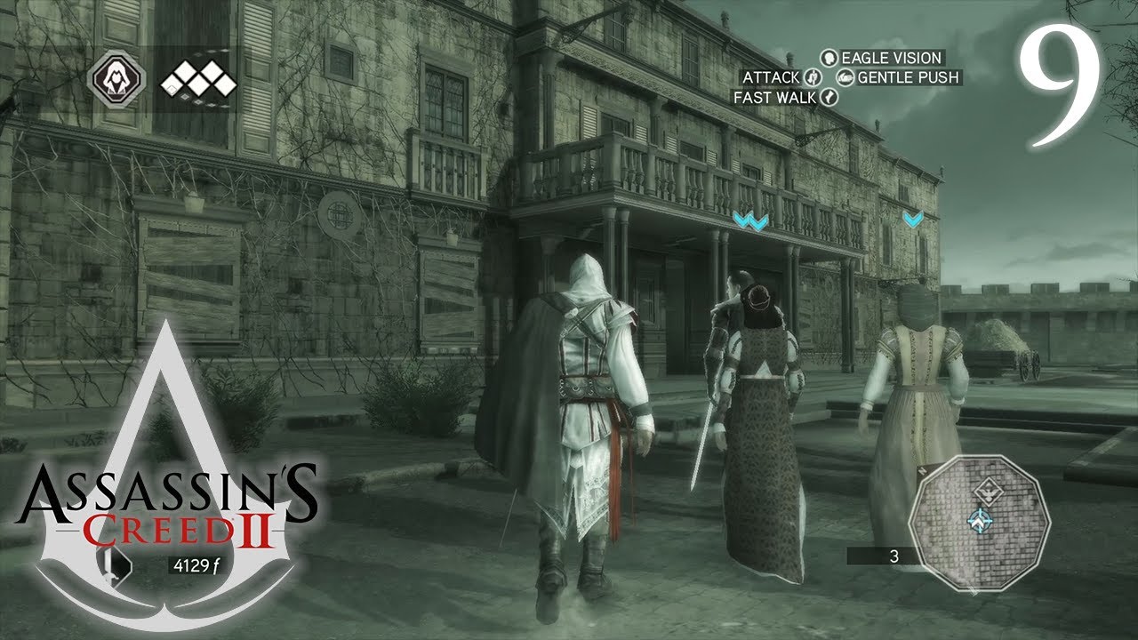 Let's Play Assassin's Creed II (blind) | The Family Home (Part 9) - YouTube