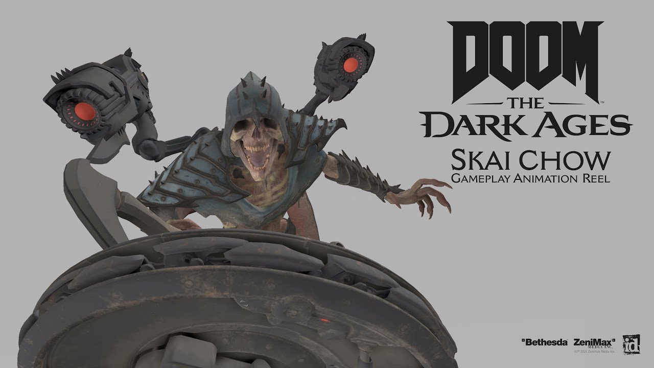 DOOM: The Dark Ages - Skai Chow Gameplay Animation Reel