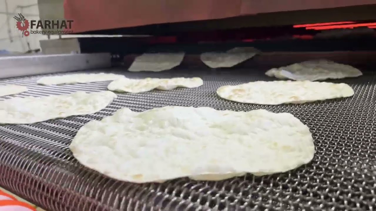 Lavash Production Line by Farhat Bakery Equipment