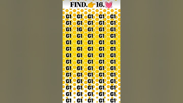 Find 👉 16 odd number puzzle 🧩 iq test math reasoning #quiz #quiztime #logicriddles #shorts