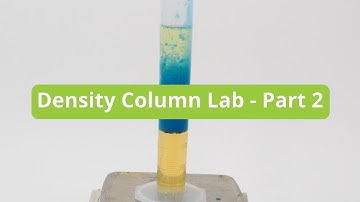 Density Column Lab - Part 2