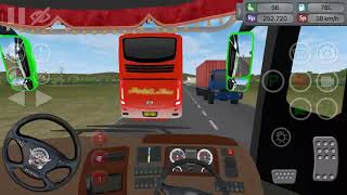 Detik detik bus persebaya tabrakan #bussimulatorindonesia screenshot 4