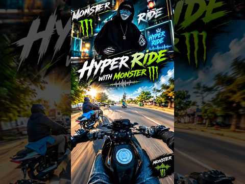 Hyper Ride with monster song 😱 #shorts #viral #trending #shortsfeed