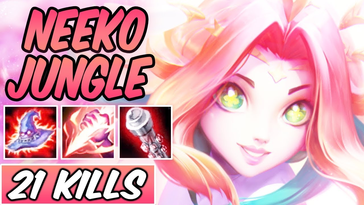 NEEKO JUNGLE DARK HARVEST FULL MAGIC PEN | ~70k DMG | 81% K.P | Build & Runes | Star Guardian Neeko