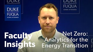 Accelerating to Net Zero: Analytics for the Energy Transition