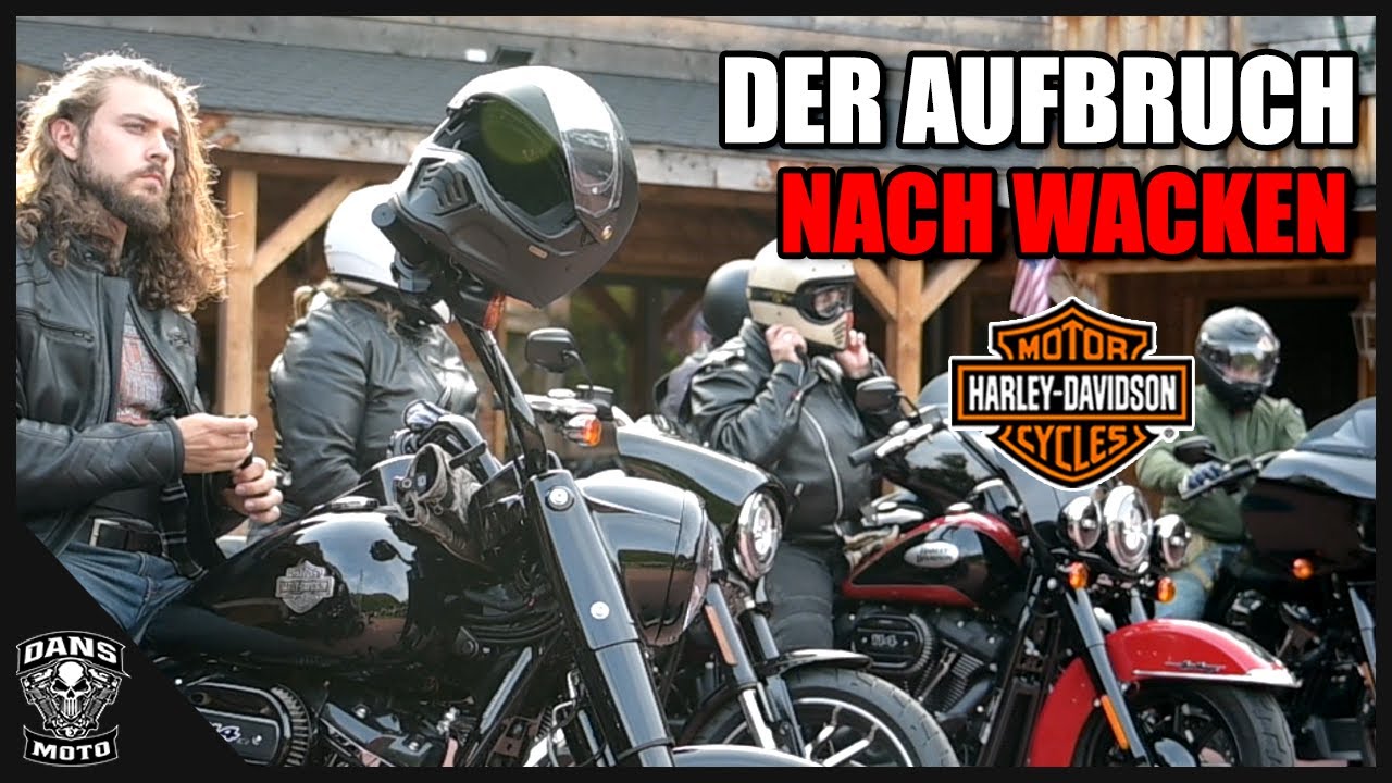 Mit Harley-Davidson auf Tour nach Wacken - Episode 1: Westernstadt | Dans Moto |  @affeaufbike