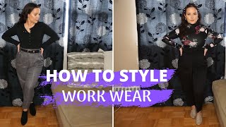 HOW TO STYLE WORK WEAR...outfit inspiration for work