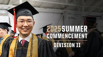 2025 Purdue Summer Commencement - Division II