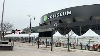 Bay St Hamilton Closed and TD Coliseum Prepares for Juno Awards 2026 #juno 