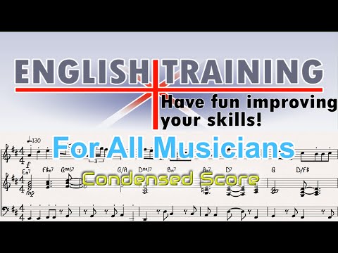 Title Theme  (from English Training Have Fun Improving Your Skills!)-Sheet Music