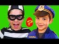 BEST Police Costume Pretend Play Skits 2019 | JackJackPlays