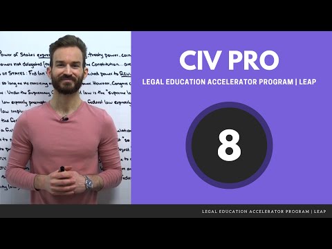 Видео: Civil Procedure: Erie Doctrine (Part 1): Federal Law or State Law? Substance vs. Procedure