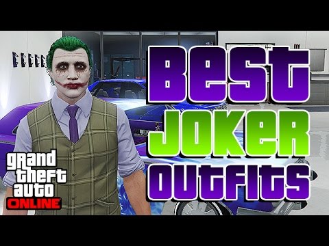 GTA 5 Online - Best Joker Outfit Tutorial! Best Cool 