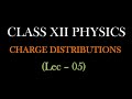 Continuous charge distribution | Electrostatics | Class 12