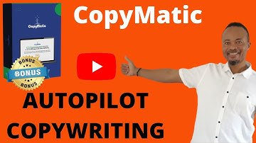 Copymatic Review || Get My CopyMatic || + AMAZING BONUSES!!!