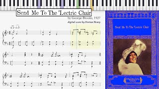 Send Me To the Lectric Chair by George Brooks (1927, Blues piano)