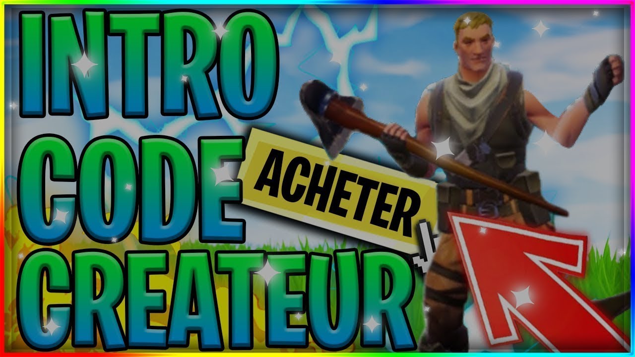 INTRO CODE CRÉATEUR 1 OU 2 ? - YouTube