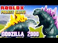 Roblox Project Kaiju - GODZILLA 2000! Millennium Godzilla! The STRONGEST Kaiju EVER!?