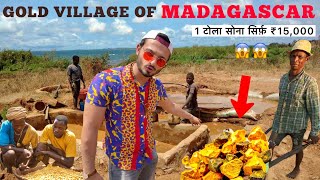 Gold Village in Africa😱| Poor or Rich? 🇲🇬