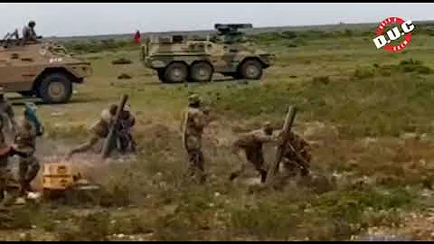 The SANDF impatient and almost get hit by rocket