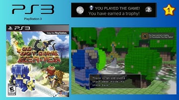 3D Dot Game Heroes - PlayStation Trophy Hunt - Part 1