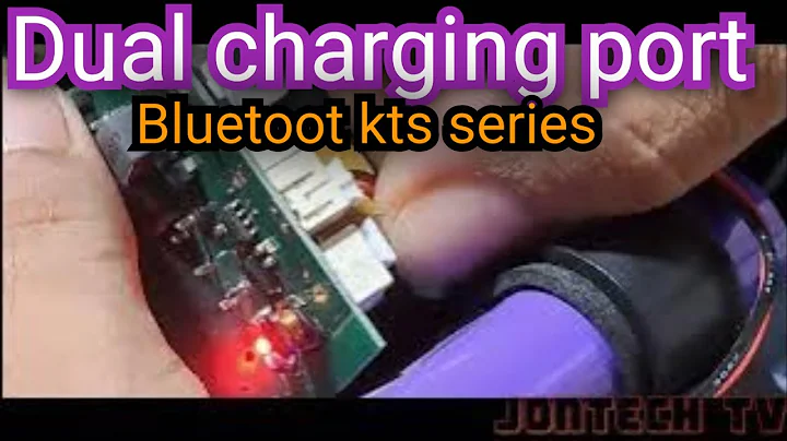 BLUETOOT SPEAKER SYSTEM DUAL CHARGING PORT JUMPER KTS SERIES
