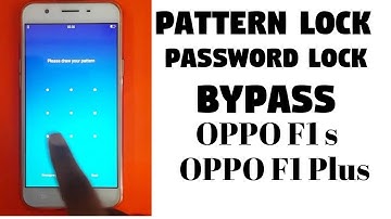 OPPO F1S Forget Pattern/pin or frp Reset with Miracle Box 2.82 by software bare