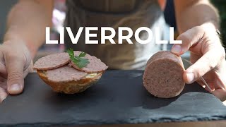 Leberrolle (liverroll) - Delicious, sliceable liver sausage