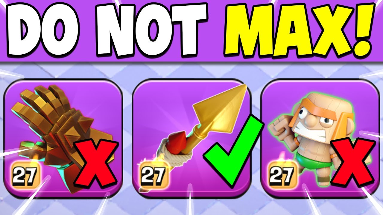 New OPTIMIZED Minimum Level for EVERY Hero Equipment!