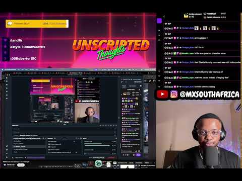 Unscripted Thoughts 0744 - FREESTYLE FRIDAY  🇶🇦 🇿🇦