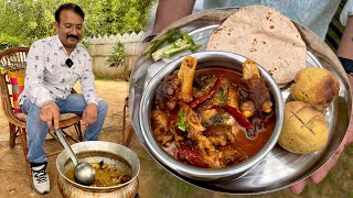 2kg बकरें का सीरी पाये बनाने का सही तरीक़ा ON SIGDI | SIRI PAYA RECIPE | GOAT TROTTERS HEAD | NONVEG