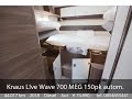 Knaus Live Wave 700 MEG Te huur 150PK AUTOM HEFBED SAT 2x Airco