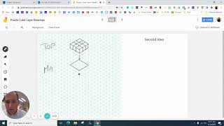 Draw Layer Drawings for Puzzle Cube in Jamboard